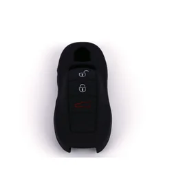 CAR 888 ACCESSORIES Silikonska navlaka za ključeve Porsche crna