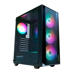 Raidmax - Kuciste Raidmax Vector 100 Black 4 x RGB fan/Window/650W
