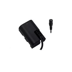 Tilta Canon LP-E6 Dummy Battery to 5.5/2.1mm DC Female Cable