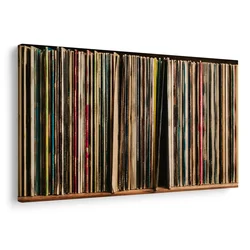Slika retro vinilne plošče - 60x40