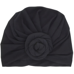 Dječja turban kapica - Crna KP21545