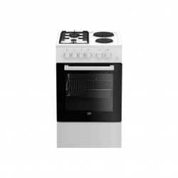 Beko FSS 54010 DW kombinovani šporet 50cm, gril, bijeli