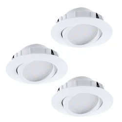 Eglo 95851 - KOMPLET 3x LED ugradnih svetala PINEDA LED/4,9W/230V