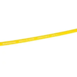 Termo bužir PE 5mm-2.5mm/1m žuti Womax