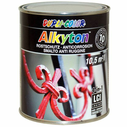 MOTIP barva ALKYTON Rust Stop 2.50 L, RAL 9005 črna mat