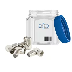 ZED electronic F-Konektor kutni, pakiranje 50 komada – FKK/50