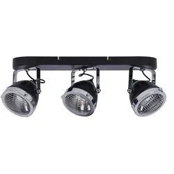 Crazy Plafonska Lampa Crna  3x15W GU10