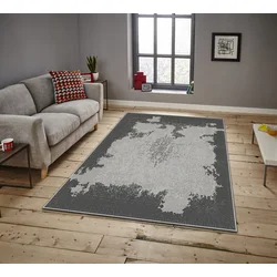 Conceptum Hypnose tepih Asr Crpt-126, pravougaoni, 80 x 140 cm, siva