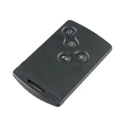 CAR 888 ACCESSORIES Kućište oklop ključa 4 dugmeta Renault Mregane kartica crno