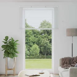 Venecijanska roleta Bijeli 213 x 140 cm 25 mm PVC