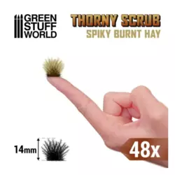 Matas Espinosas / Thorny SPIKY Scrub - SPIKY BURNT HAY