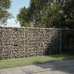 Gabionska košara s poklopcem 250x100x100 cm pocinčano željezo