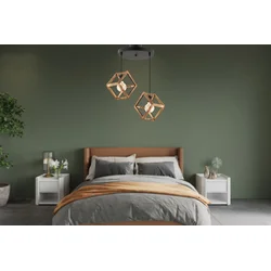 Opviq Luster Cube Double B, Crni
