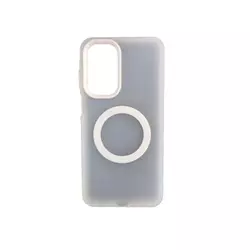 Silikonska futrola Magsafe FLURO COLOR Samsung A37 BELA