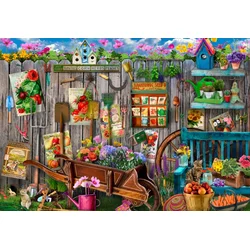 BlueBird - Puzzle Ograja za vrtno orodje - 1 000 kosov