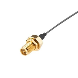 Akasa I-PEX MHF4L do RP-SMA F kabel z repom 15 cm