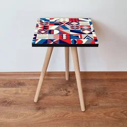Hanah Home Klub sto Shp323, 35x42x35 cm, Šareni