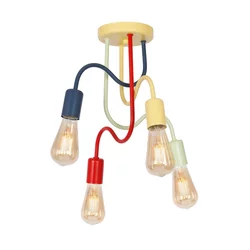 Dečiji plafonski luster DOW 4xE27/60W/230V