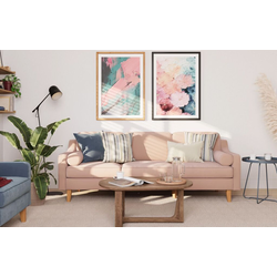 Atelier del Sofa Trosed Robin Extra 3, 220x84x87cm, Svetloroze