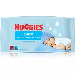 HUGGIES Vlažne maramice Pure 56/1