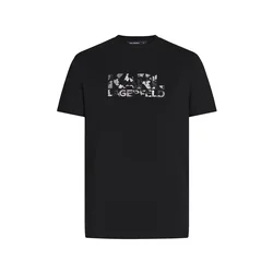 Karl Lagerfeld Majica črna/bela