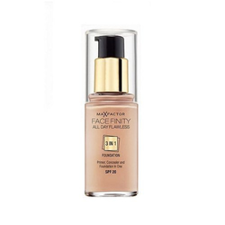 Max Factor Facefinity All Day Flawless 3in1 SPF20 dolgoobstojen puder 30 ml odtenek 65 Rose Beige