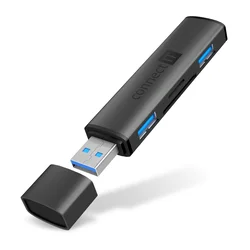 CONNECT IT CHU-4060-AN - USB-A hub sa čitačem memorijskih kartica 4u1