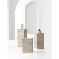 L.Čiçeklik - 9540 Travertine Flower Stand