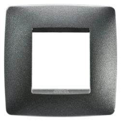 GEWISS GW16122VA Chorus, ONE dekorativna maska 2M fi60, antracit