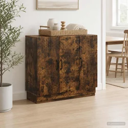 Kreveta Dimljeni hrast 89 x 34,5 x 77 cm Konstruirano drvo