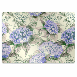 Decormat Podloga za stol Hydrangea 140x100 cm 2 cm