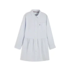 TOMMY HILFIGER Obleka svetlo modra/bela