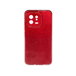 Maska za telefon GLITTER CASE za Xiaomi Redmi 13 DZ12, Crvena