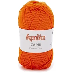 Katia Capri 82143 Deep Orange Pletilna preja