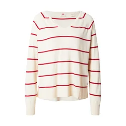 LEVIS  Pulover Petal rdeča/volneno bela