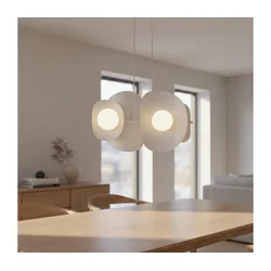 Luster na sajli ELEMENTI 4xG9/8W/230V beo