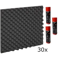 Audiotec Pyramid Waves 50x50 SET 2 Absorpcijska pena