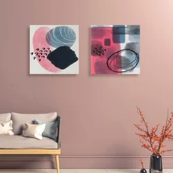 Zidna slika ASR_CNVS25-17, 40x40cm, 2 dijela