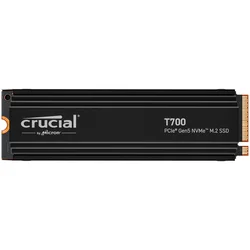 CRUCIAL T700 1000GB NVMe PCIe Gen.5 M.2 2280 Heatsink