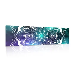 Slika moderna Mandala z orientalskim vzorcem - 120x40