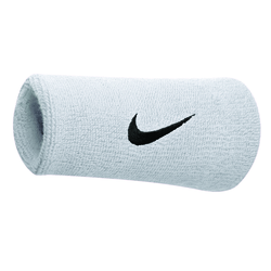 NIKE NIKE SWOOSH DOUBLEWIDE WRISTBANDS WHITE/BLACK AC2287-924