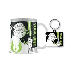 Gift Set Pyramid - Star Wars - Yoda Best - Šolja & Privezak