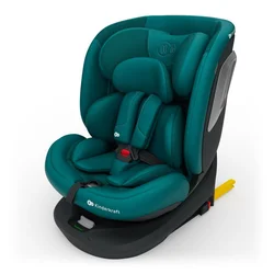 KINDERKRAFT AUTOSEDISTE I-GROW 2 PLUS I-SIZE 40-150 CM GREEN