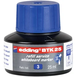 Edding refil za marker za belu tablu BTK 25, 25ml plava ( 09MM12E )