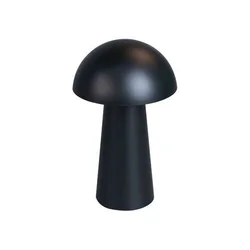 Rabalux Punjiva stona lampa Mireo, IP44, Dimabilna na touch LED 1.5W, 3000K, 20cm, Crna