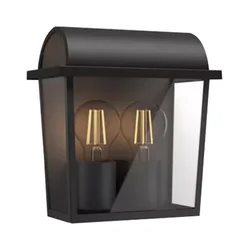 PHILIPS Lampa zidna Retro 2xE27 ALU-PVC crna