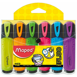 MAPED SIGNIR FLUO PEPS 1/6