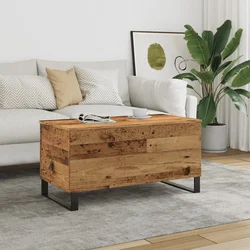 Stolić za kavu boja staro drvo 90x44,5x45 cm konstruiranog drva