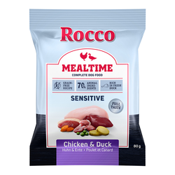 Rocco Mealtime Sensitive - piščanec & raca 80 g