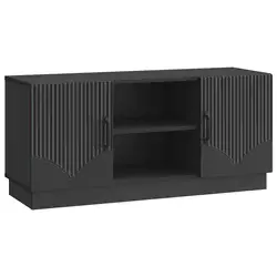 TV ormar Crna 102 x 34,5 x 47 cm Konstruirano drvo